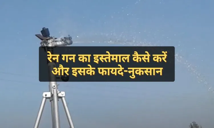 रेन गन का इस्तेमाल कैसे करें और इसके फायदे-नुकसान