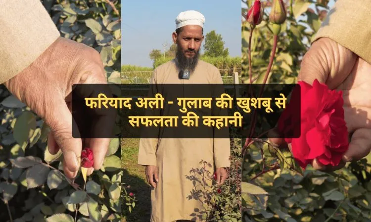 फरियाद अली - गुलाब की खुशबू से सफलता की कहानी
