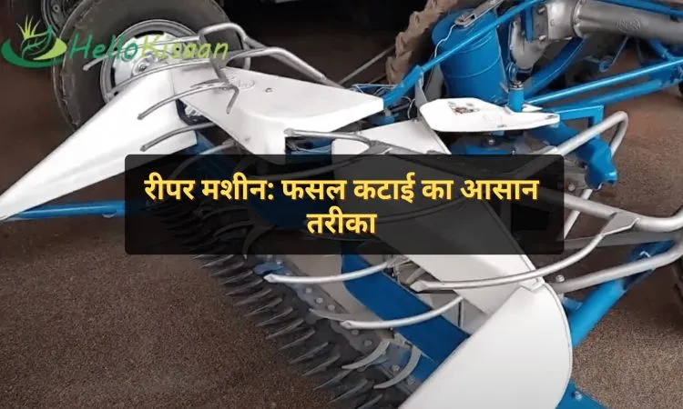 रीपर मशीन: फसल कटाई का आसान तरीका