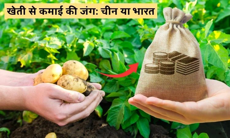 खेती से कमाई की जंग: चीन या भारत