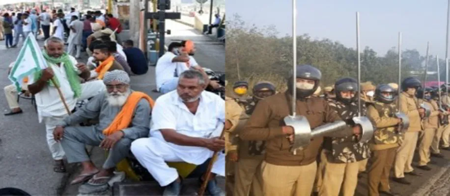 आज देश में कृषि कानून के खिलाफ हुआ चक्काजाम शांतिपुर्ण निपटा_7558