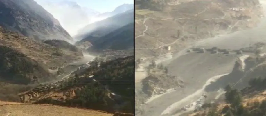 ग्लेशियर टूटने से आई उत्तराखंड के चमोली में तबाही, काफी हुआ नुकसान_3527