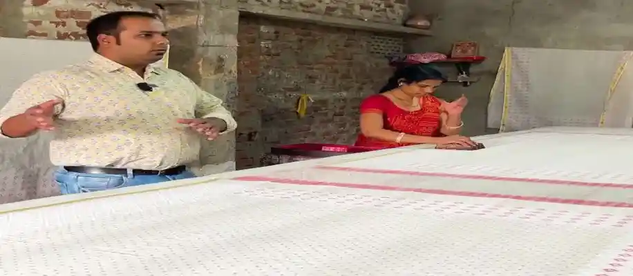 लकड़ी तरास्कर, कपड़े पर की शानदार डिजाइन_5908