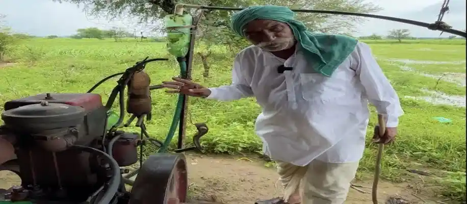 बायोगैस से बिजली और खाद बनाने वाला आत्मनिर्भर किसान_8933