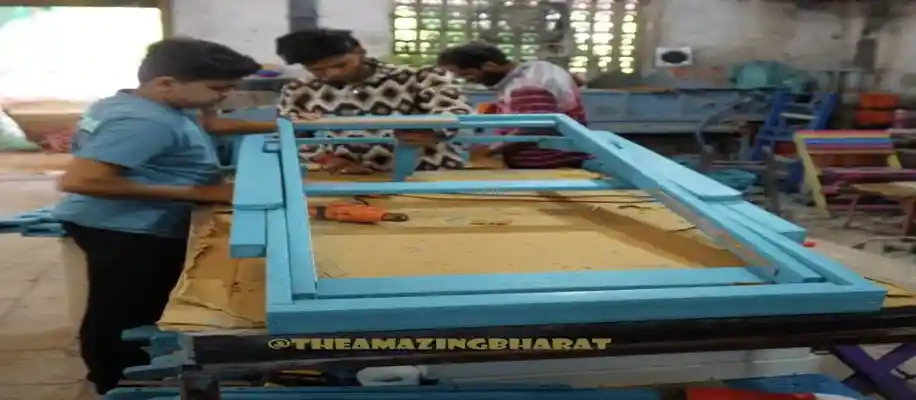 माधुर राठी जी का कमाल कचरे से टिकाऊ फर्नीचर का निर्माण_8895