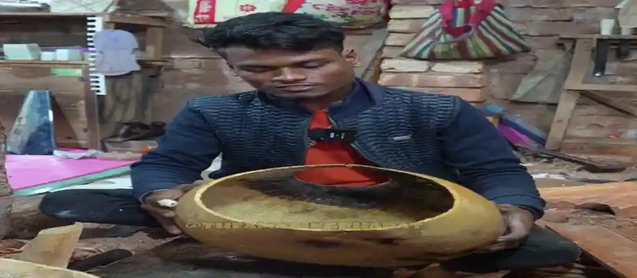 लौकी से बनने वाला सितार: सोमनाथ जी का हुनर_7002