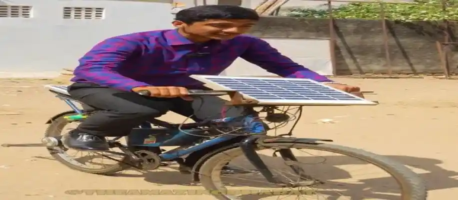 साइकिल सूरज की रोशनी से चलेगी_7318