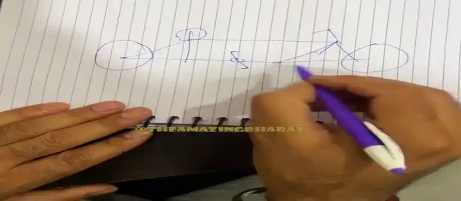 बिना चैन की साइकिल का कमाल_5858