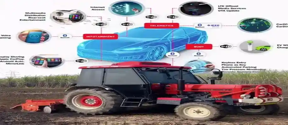 हाईटेक मॉडिफाइड स्वराज 855 ट्रेक्टर_9350