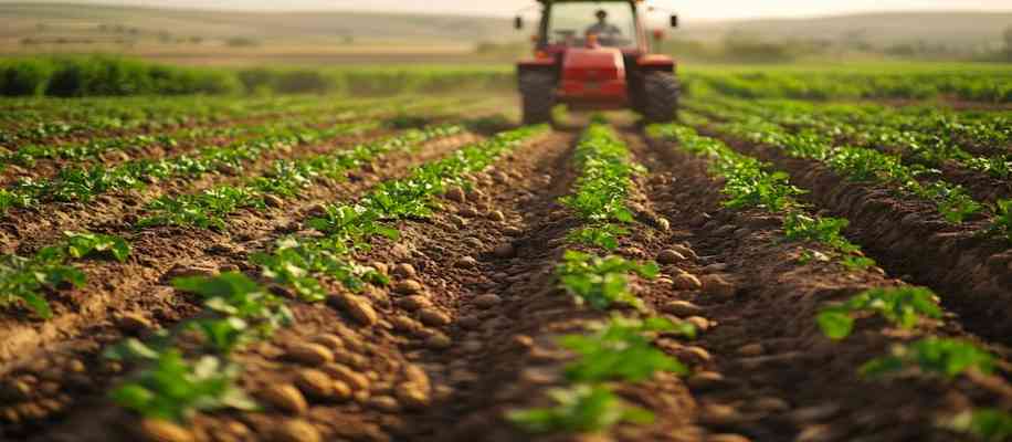 Agricultural land in India