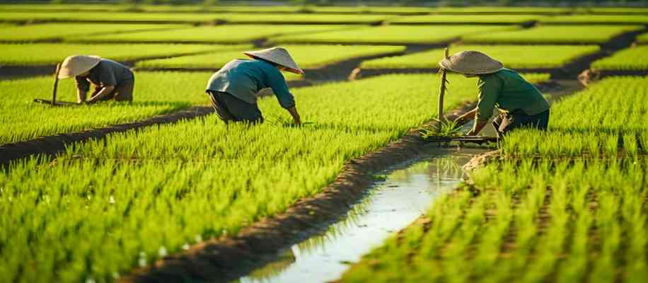 Agricultural land in china