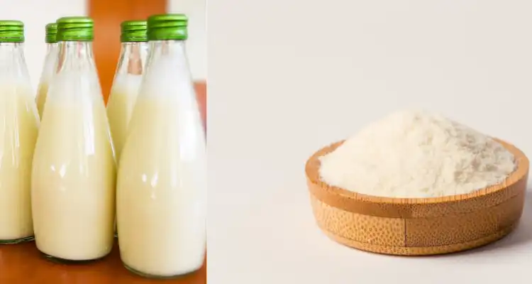Goat milk products