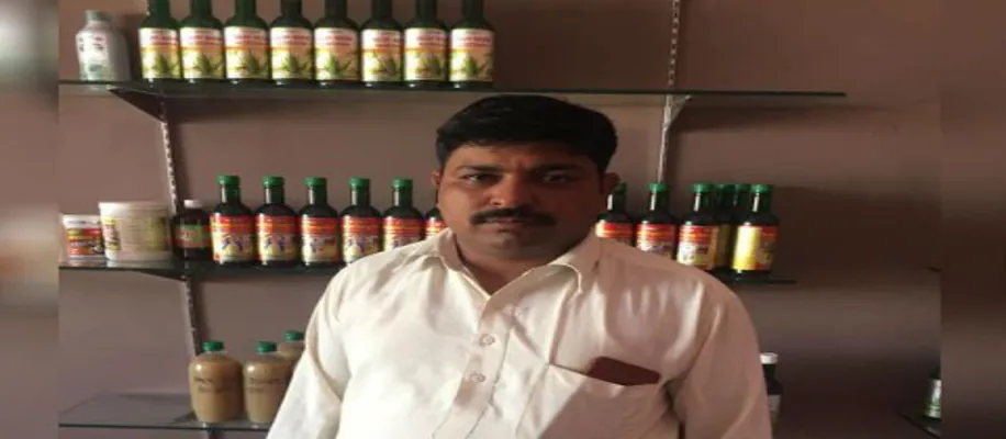 एलोवेरा की खेती कर लाखों रुपये कमाते है अजय स्वामी_7546