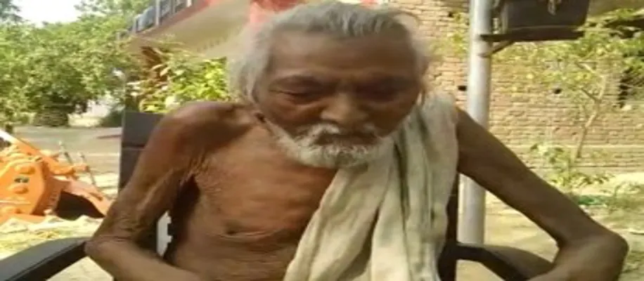 कंकड़-पत्थर, मिट्टी खाकर 100 साल की उम्र मैं भी स्वस्थ हैं यह महंत_9223
