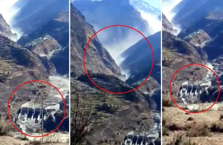 ग्लेशियर टूटने से आई उत्तराखंड के चमोली में तबाही, काफी हुआ नुकसान
