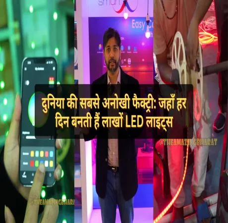 दुनिया की सबसे अनोखी फैक्ट्री: जहाँ हर दिन बनती हैं लाखों LED लाइट्स