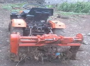 mini tractor reverse forword rotavator
