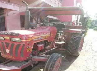 Tractor with taylor cultivator and jhal