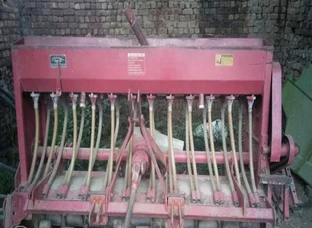 Red Metal Cultivator