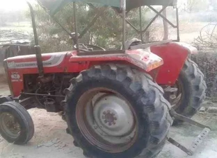 Red And Black Massey Ferguson Tractor