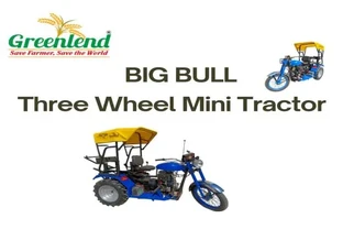 BIG BULL - Three Wheel Mini Tractor