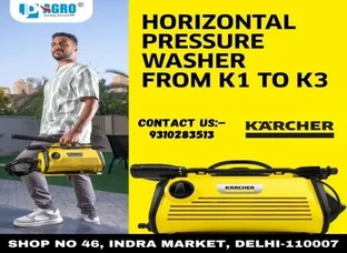 HORIZONTAL PRESSURE WASHER FROM K1 TO K3