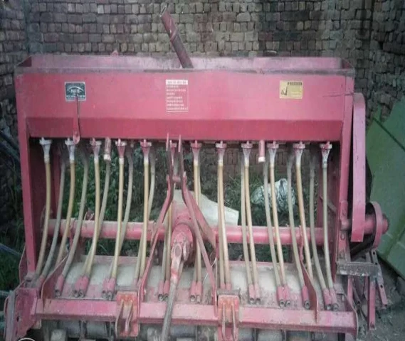 Red Metal Cultivator
