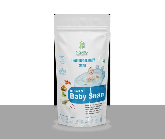 Organic Nisarg Baby Snan 500g