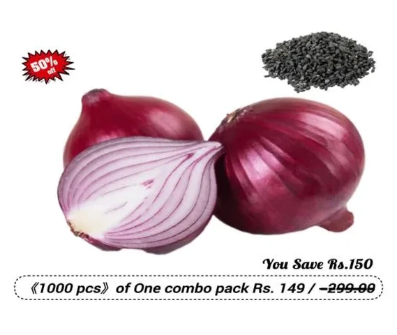 Onion Seeds Organic F1 Hybrid Seeds