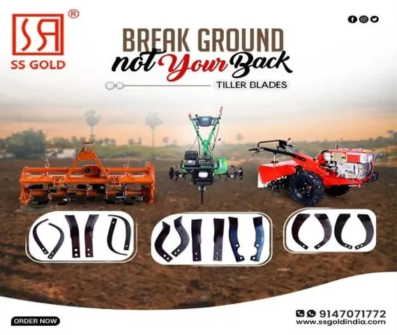 SSGold Tiller Blades