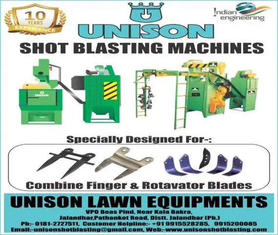 SHOT BLASTING MACHINES