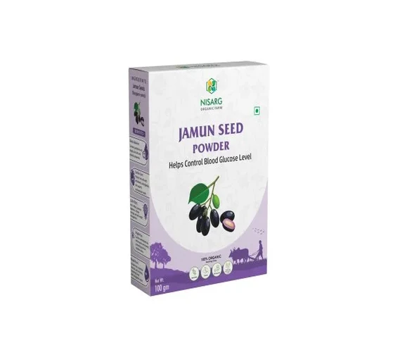 Organic jamun Seeds Powder 100g